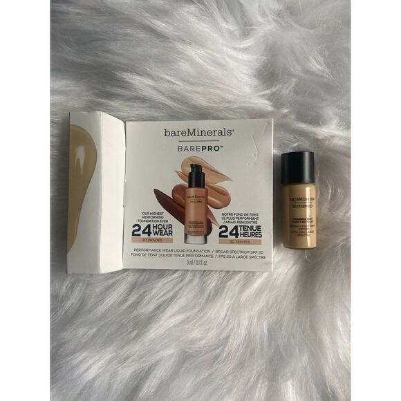 BareMinerals BarePro Mini Foundation Shade‎ Golden Ivory 08 3ml - Picture 1 of 5